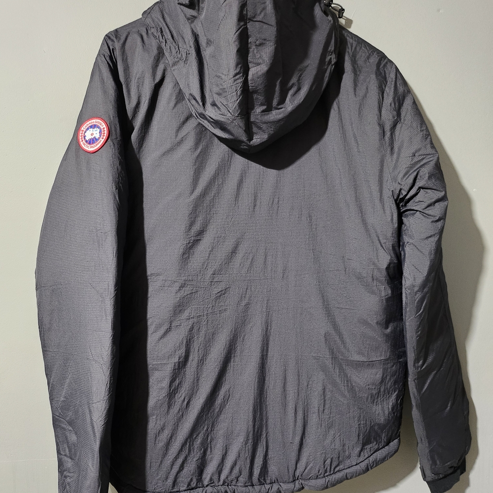 Canada Goose Lodge Hoodie Mens Med NWT Matte Black - Picture 2 of 4